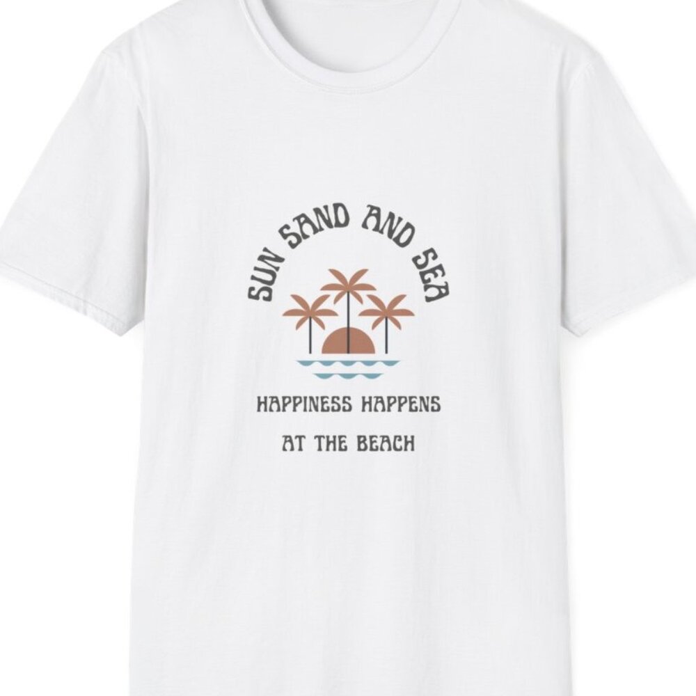 Beach Vibes Unisex T-Shirt | Relaxed Fit Tee for Summer Days